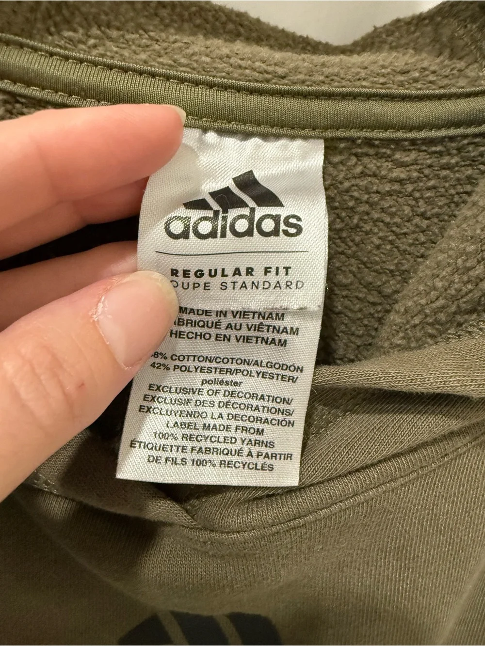 adidas hooded sweater